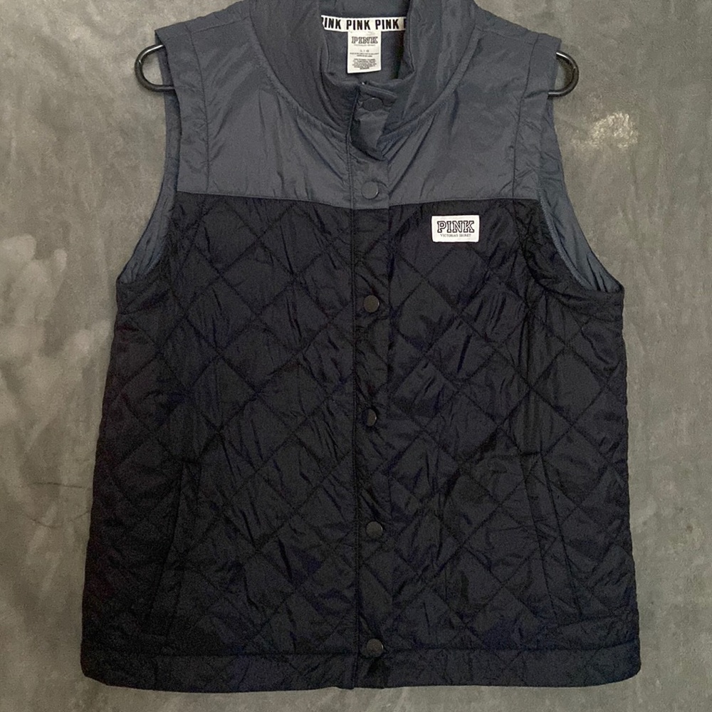 Victoria’s Secret PINK Women’s Quilted Vest Size Large